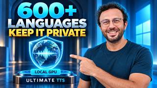 600+ Languages, Private on Your PC — Ultimate TTS Voice Cloning & GPU Training screenshot 1