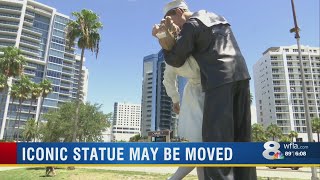 Sarasota's iconic 'Unconditional Surrender' could soon disappear from the bayfront for good