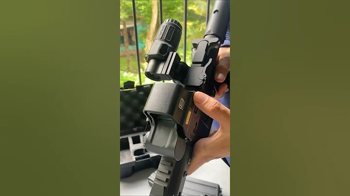 EOTECh EXPS3-0 with G33 magnifier on WE M4A1 GBBR BLK