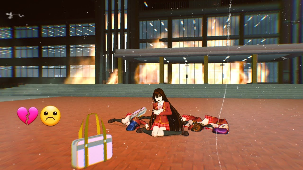 احتراق المدرسة وفقدان الاصدقاء   SCHOOL BURNING AND LOSS OF FRIENDS SAD S 😱