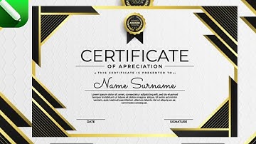 "Professional Certificate Design in CorelDraw | Master CorelDraw: create stunning certificate design