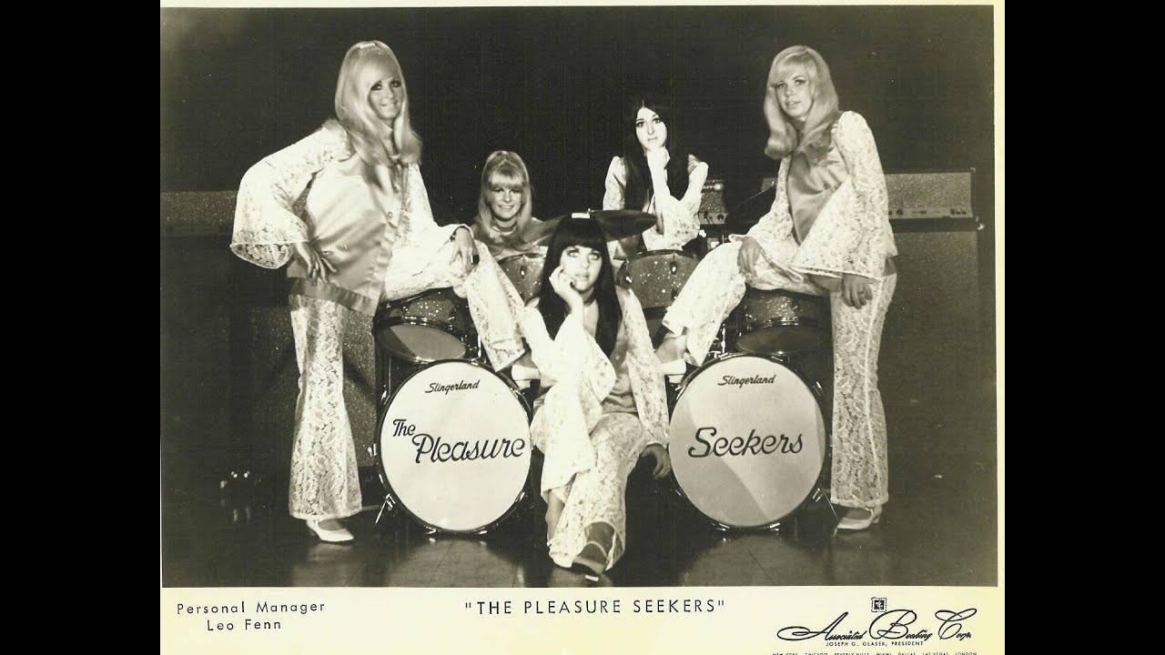 PLEASURE SEEKERS WITH QUATRO SISTERS 1968 PORTLAND, OREGON TV SHOW LIVE