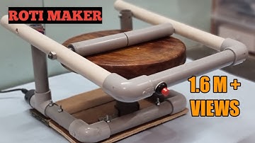 How to Make Electric Roti Maker with PVC pipe! Roti maker kese bnayee! #rotimaker #diy