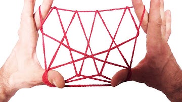 String Tricks! How To Make A Basket String Figure - Step By Step