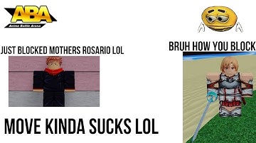 [ABA] Blocking Mothers Rosario In Ranked.