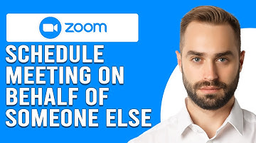 How To Schedule Zoom Meeting On Behalf Of Someone Else (How To Set Up Scheduling Privilege In Zoom)