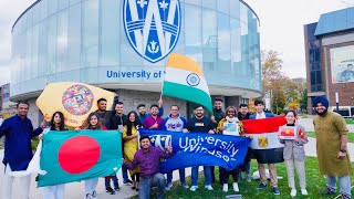 আমার ইউনিভার্সিটি || University of Windsor tour 😍