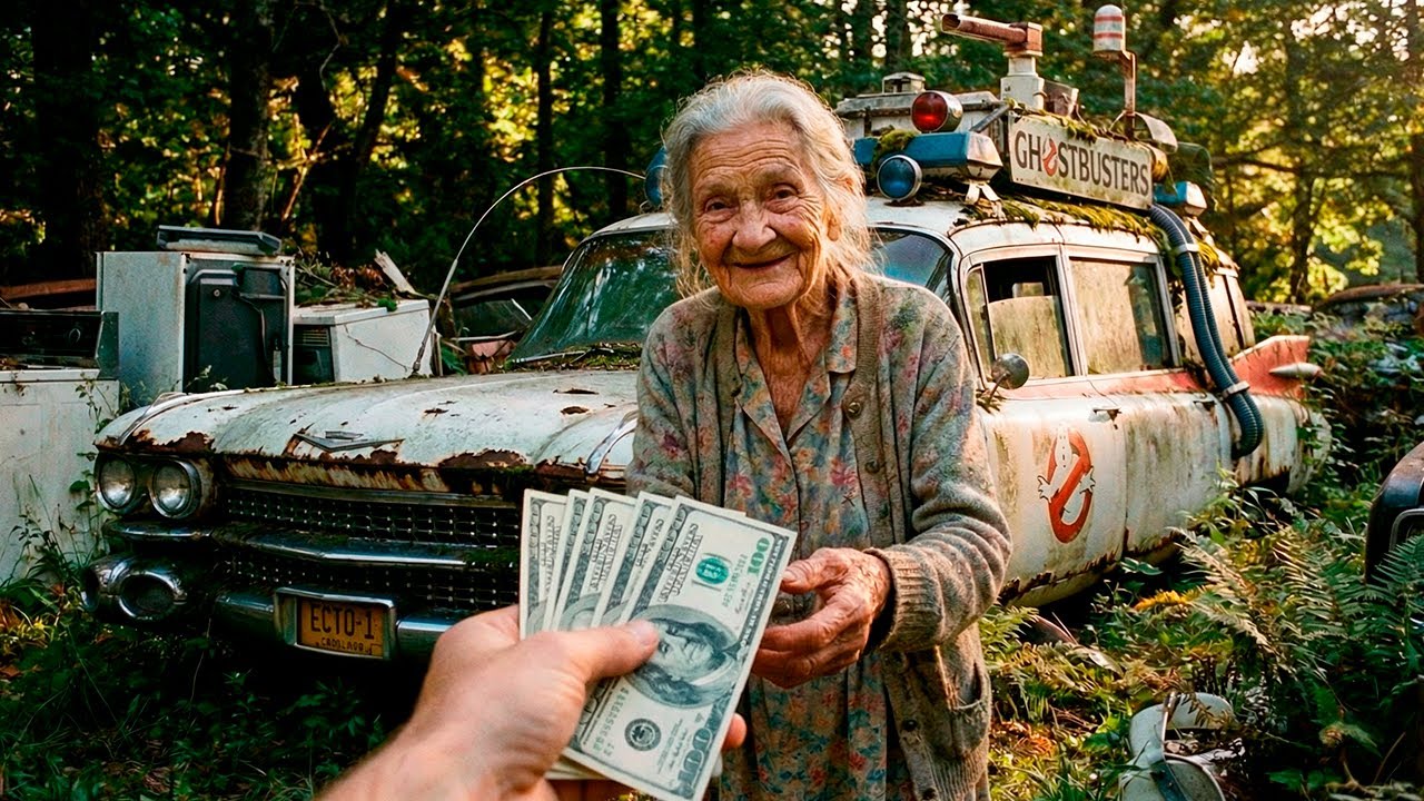 This Ghostbusters Ecto 1 Was Left to Rust — Listen to the First Engine Start ($500 DEAL)