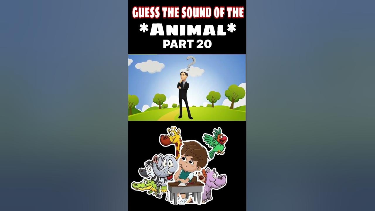 PART 20 GUESS ANIMAL SOUND. #guesstheanimal #guesstheanimalbyemoji