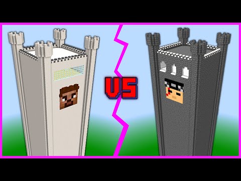 İYİ KULE VS KÖTÜ KULE! 😱 - Minecraft