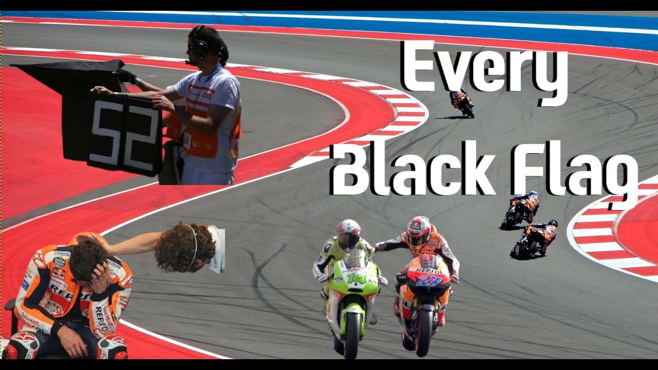 Every Black flag in MotoGP History