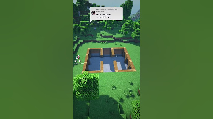 Casa Subterranea #minecraft #shorts