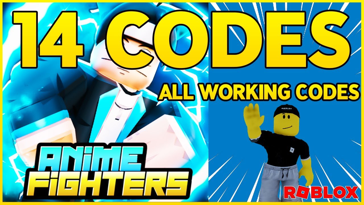 14 CODES🔥ALL WORKING CODES for ANIME FIGHTERS SIMULATOR Roblox in