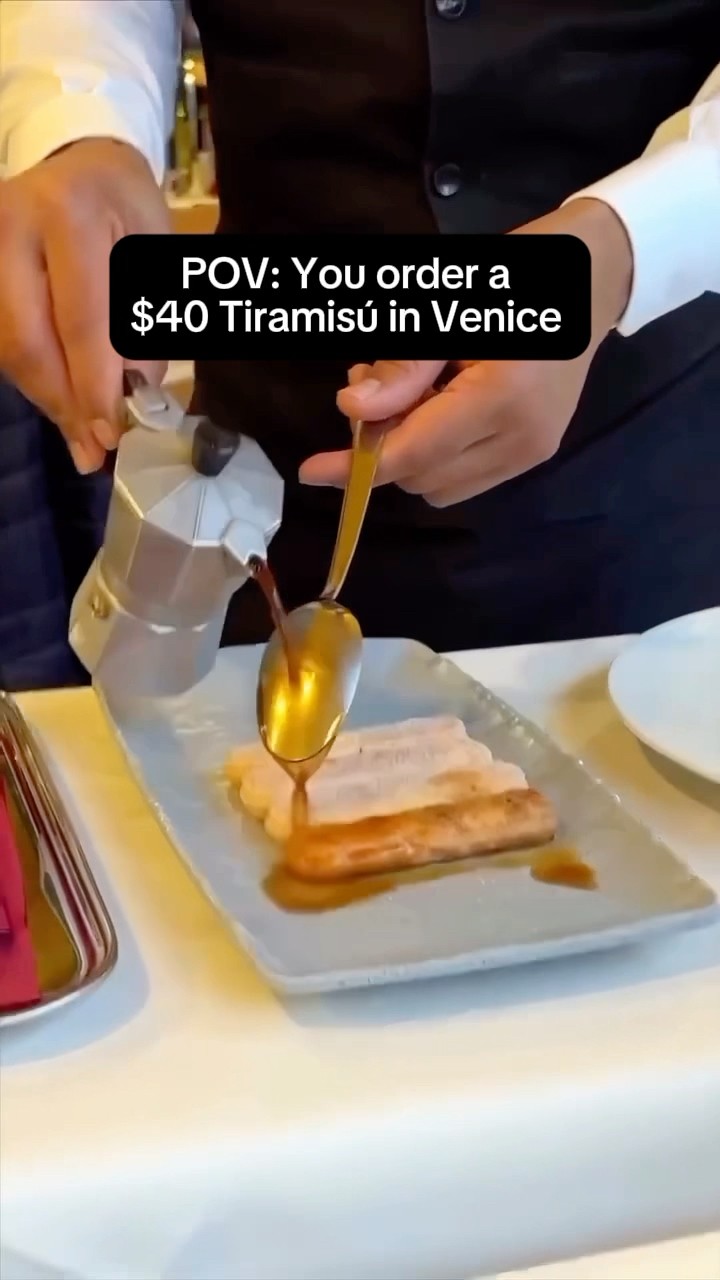 40 dollars tiramisú in VENICE