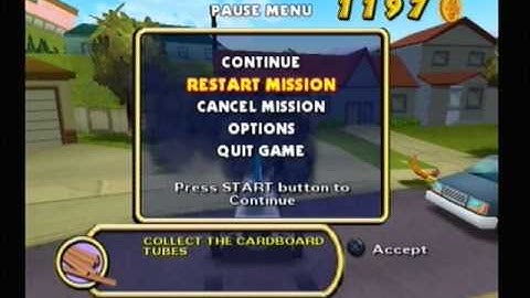 Simpsons Hit And Run - Secret vehicle Playthrough (Part 4)