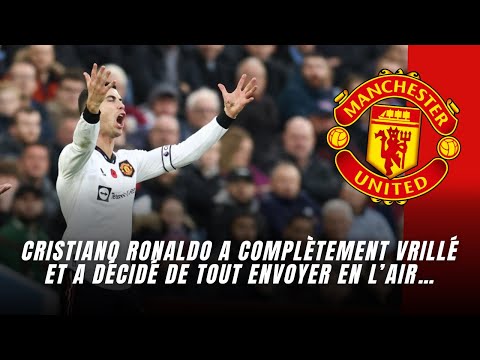 Cristiano Ronaldo a complètement vrillé et a décidé de tout envoyer en l’air…