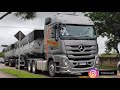 Mercedes actros  rodocaamba x tr blessed   rodando pelo brasil 