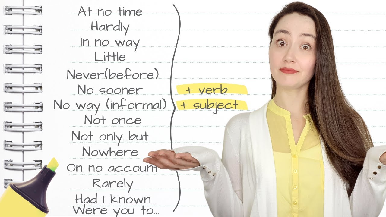 INVERSION Advanced English Grammar Learn How To INVERT Your 