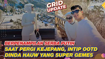 Liburan ke Jepang di Tengah Kehamilan, Intip OOTD Bumil Dinda Hauw yang Super Gemes!