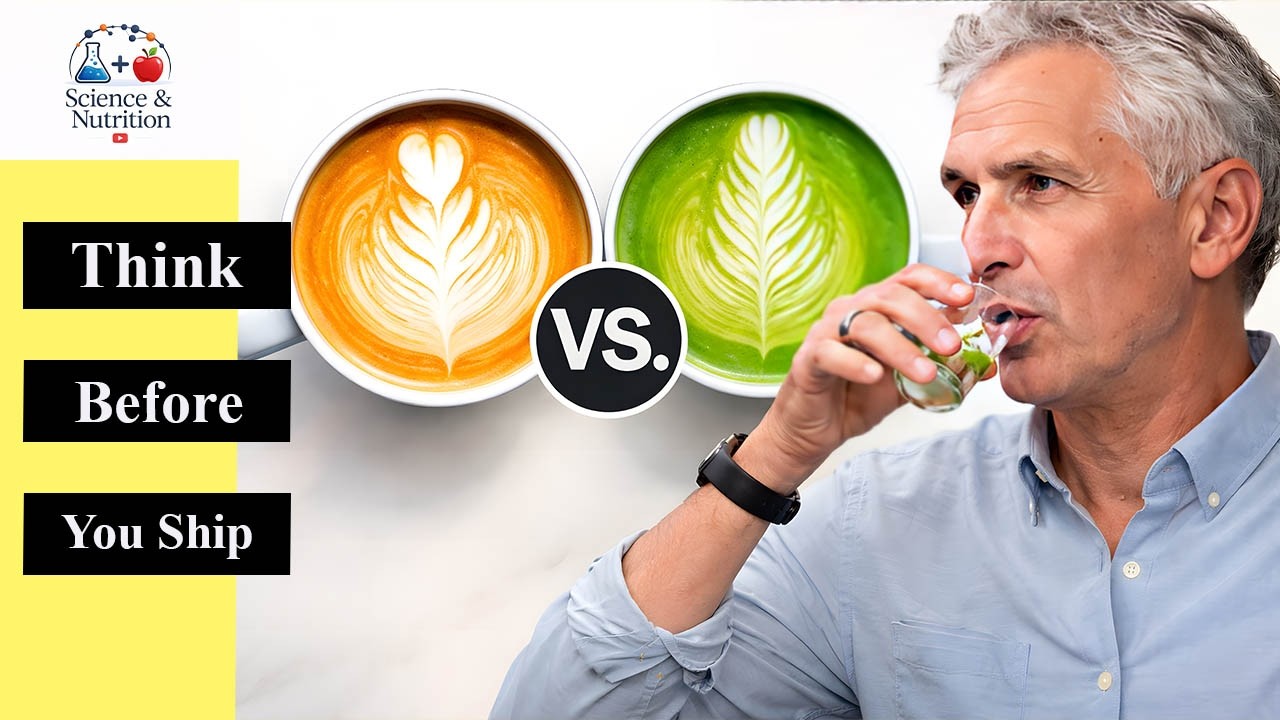Matcha vs Coffee vs Green Tea: What’s the Healthiest Choice? Prof.Tim Spector and Chef Andrew Kojima