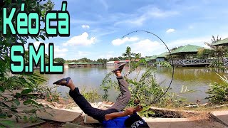 Độc hành cùng cần câu cá lure 1m50 của bạn HUỲNH KHOA và cái kết kéo cá S.M.L | DUY FISHING 2020 P1