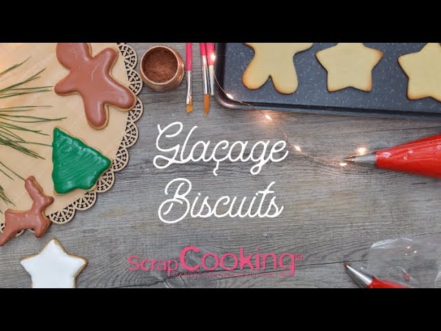 Comment réaliser un glaçage royal ? - Les biscuits de Noël - SCRAPCOOKING®  