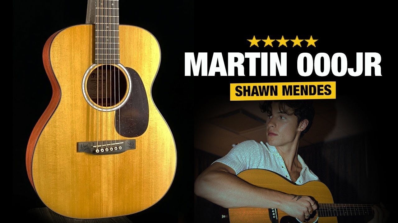 ギター Martin Shawn Mendez 000jr Martin Shawn Mendes 000JR Signature Guitar - YouTube