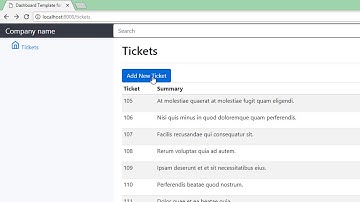 Build A Ticket Management System In Laravel: Adding New Tickets (6.5/16)