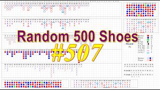 Baccarat Simulator (562) - Random 500 Shoes (507) 百家乐模拟器,百家乐记录表 바카라 출목(6매,중국점) (562) - 랜덤슈 (507)