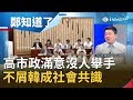 最怕議員突然的關心！問高雄"市政滿意度"官員竟沒人敢舉手...何博文：不屑韓國瑜已成社會共識│呂惠敏代班主持│【鄭知道了PART1】20191106│三立iNEWS