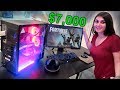 SISTER SURPRISED WITH $7,000 GAMING SET UP !!!