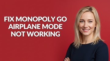 FIX MONOPOLY GO AIRPLANE MODE NOT WORKING - Julia
