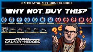 Why I'm Not Buying the General Skywalker (GAS) Lightspeed Bundle in Star Wars Galaxy of Heroes