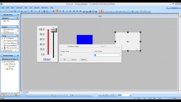 Scada: Intouch Animation: Object Size and Automatic slider