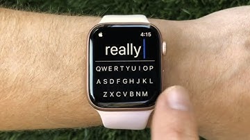 FlickType Keyboard on Apple Watch