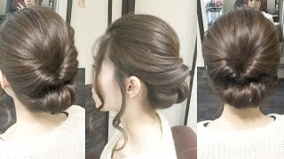 自分でできる セミロングヘアの 結婚式 に使えるアレンジまとめ ぐるなびウエディングhowto