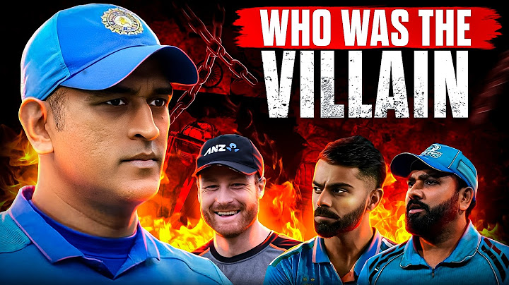 Who was the VILLAIN of 2019 Semi Final Match?