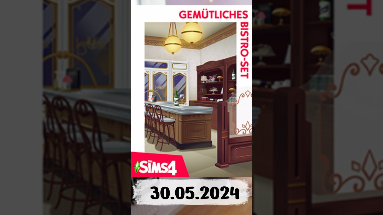 Lohnt sich das GEMÜTLICHES-BISTRO SET für DICH?☕️│Sims 4│Shorts│Deutsch