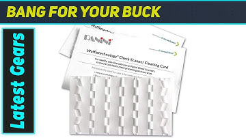 Kicteam KWPNI-CS2B15WS Panini Cleaning Cards: Essential for Peak Scanner Performance