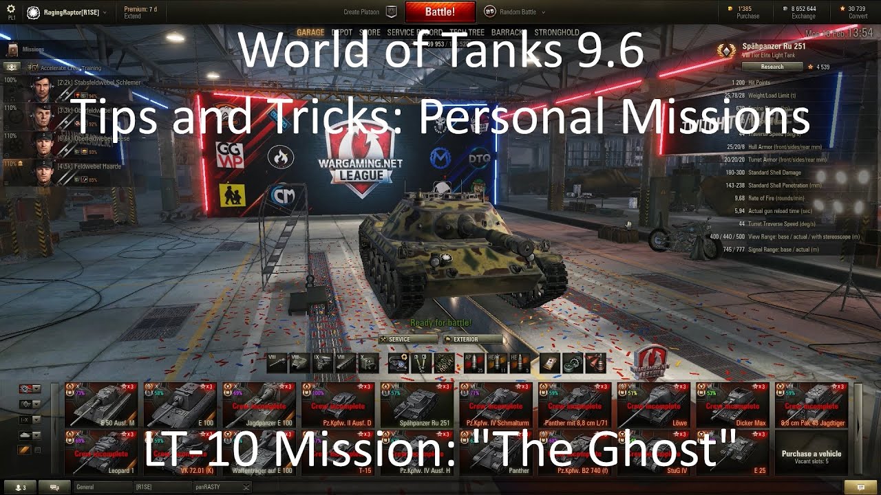 Ragingraptor S Guide For The Obj 260 Missions Newcomers Forum World Of Tanks Official Forum