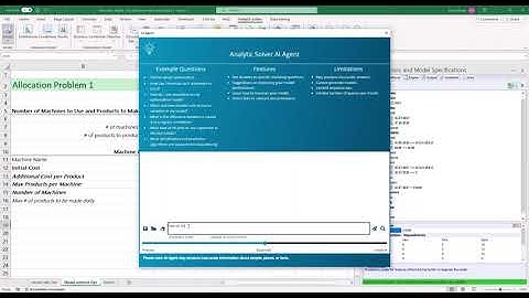Deterministic and Stochastic Optimization in Analytic Solver®