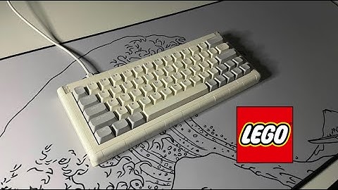 This Keyboard Is Made Out Of Legos!