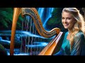 Heavenly Harp Music 💕  Beautiful Instrumentals for Peace &amp; Relaxation