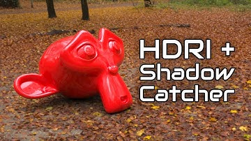 Blender Octane Render Tutorial | HDRI and Shadow Catcher