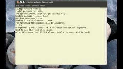 How to configure TFTP-HPA Server on ubuntu