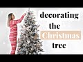DECORATING MY CHRISTMAS TREE 2021 GOLD &amp; WHITE THEME!
