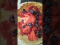 Pancakes with fruit! Wanna know how I made this for breakfast? #foodie #newpost #cooking #newpost