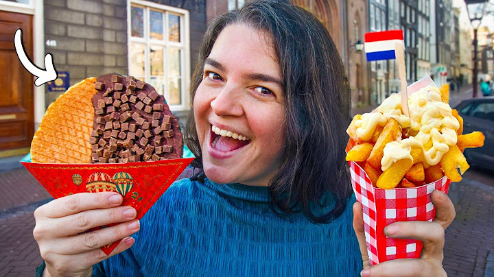 Top 10 Nederlandse gerechten die je moet proberen in AMSTERDAM!