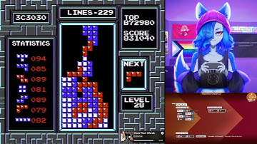 【Tetris】furry tetris @MadelineGaming