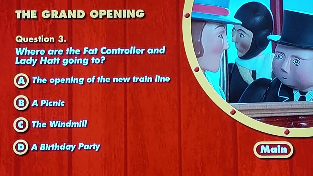 Thomas and Friends: Engines to the Rescue - Quiz Game